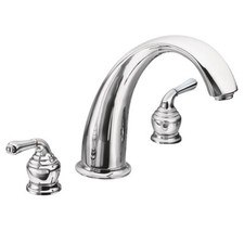 New Moen Monticello High Arc Roman Tub in Chrome With Valve T954