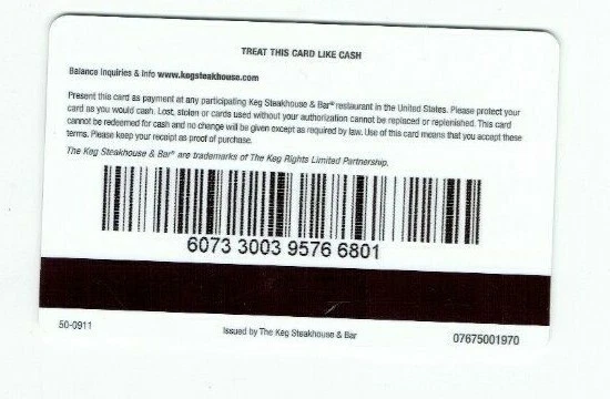 The keg gift card deals