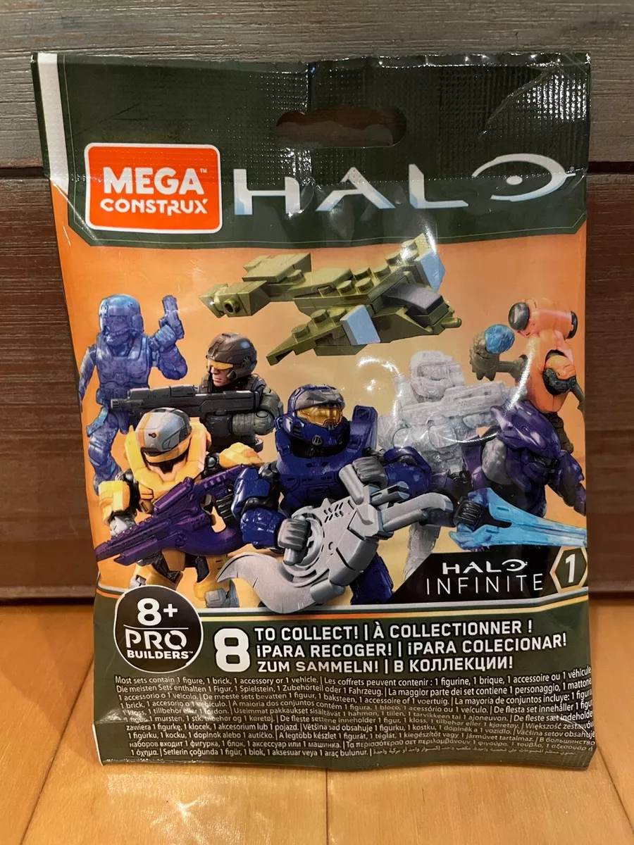  Mega Construx Halo Infinite Series 2 Blind Bag Mini Figures  (Pack of 6) : Toys & Games