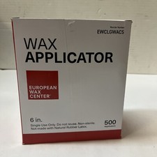 WAX APPLICATOR STICKS 6  Qty 500
