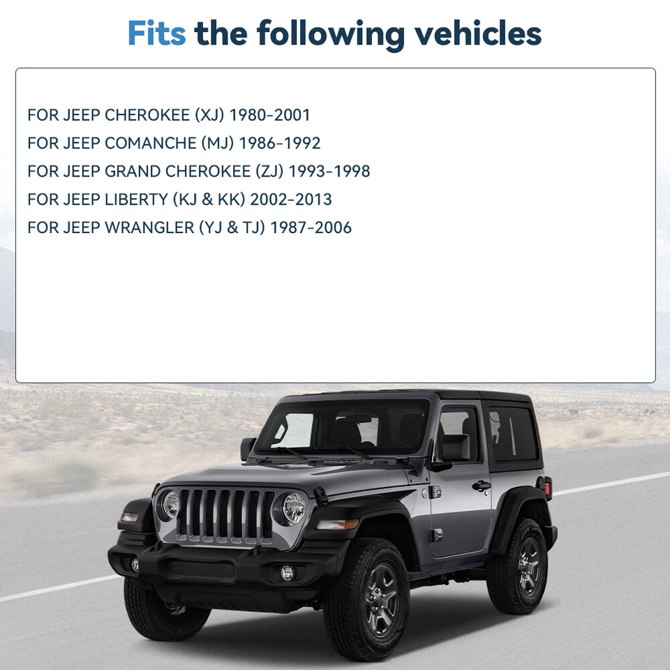 ECCPP 4P 2" 5x4.5 Hub Centric Wheel Spacers For Jeep Cherokee XJ Wrangler YJ TJ - Image 3 of 4