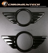 MK2 Mini Cooper / S / Eins R55 R56 R57 Glanz Schwarz Abzeichen Vorne +