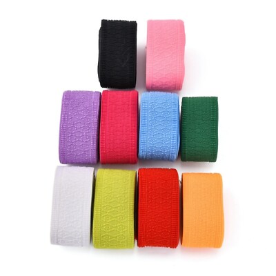 88-92cm Gummilitze 50 mm Gummiband Gummi verziert mit Muster