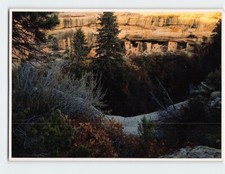 Postcard Spruce Tree House Sunset Mesa Verde National Park Colorado USA