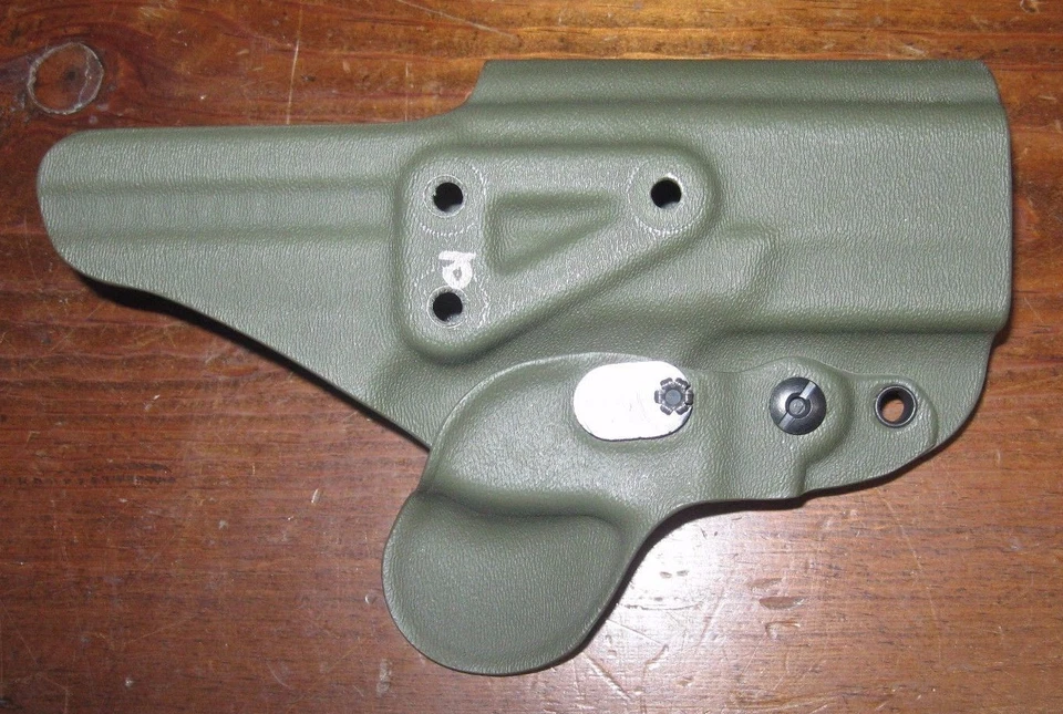 G-CODE GHE Mark VI security holster fits Glock 19 23 32 36 OD green LH OSH left - Image 2 of 2