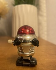 1977 Vintage Made In Taiwan Tomy Wind Up Lost In Space Robot, Works, Used Tested