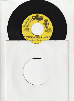 7'' BURRO BANTON / WESTMORELAD SENSI / MASSIVE B / REGGAE / DANCEHALL