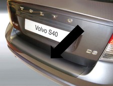Ladekantenschutz schwarz für Volvo S40 II Limousine 4-Türer facelift 06.07-12.12