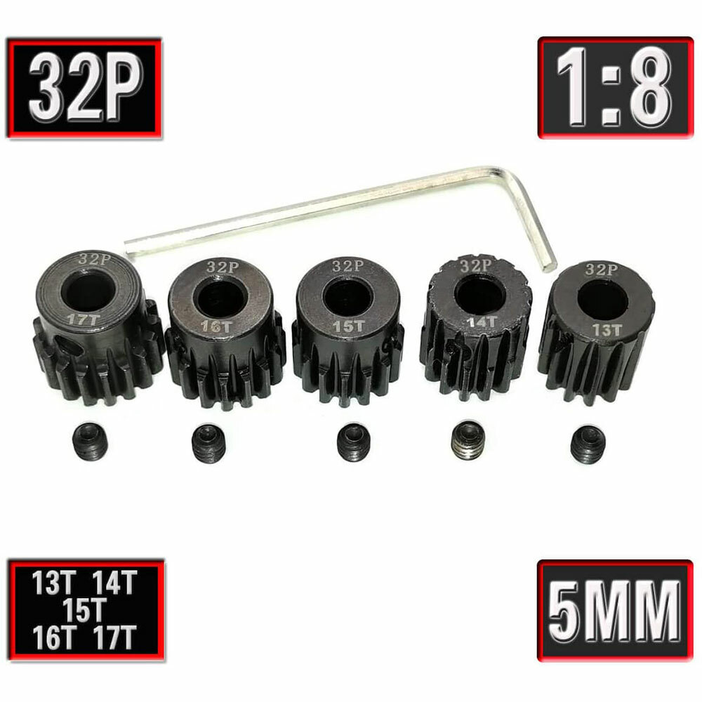 Aazon.co: Vgoohobby 32P Spur Gear 54T &ap; Pinion Gear 16T 18T 20T w