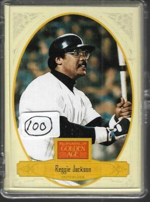 (100) 2012 PANINI GOLDEN AGE REGGIE MR. OCTOBER JACKSON CARD LOT #129 NY YANKEES