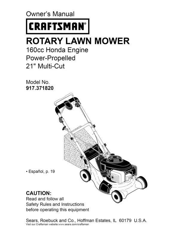 Harmony II HRR 216Sda PDF PDF Clutch Mower