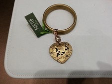 Bracciale Kulto Jewels Dorato Rigido Cuore Bracelet Heart Golden