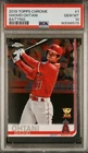 2019 Topps Chrome Batting #1 Shohei Ohtani MLB L.A. Angels PSA 10 GEM MINT