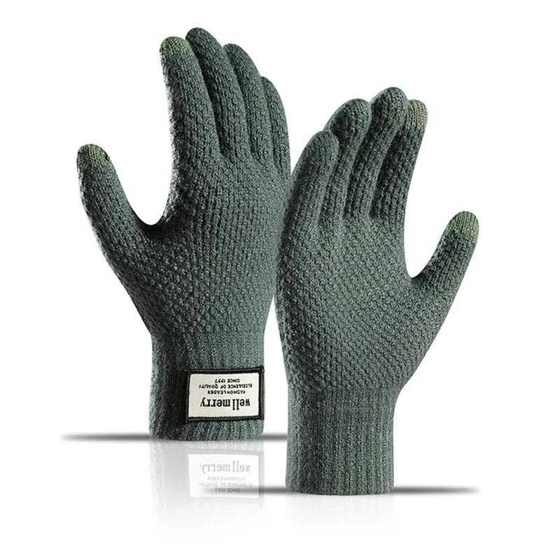 Thermo Strickhandschuhe Winterhandschuhe ❄️ Unisex👫Handschuhe Weich & Warm🌡🔥 - Bild 3 von 4