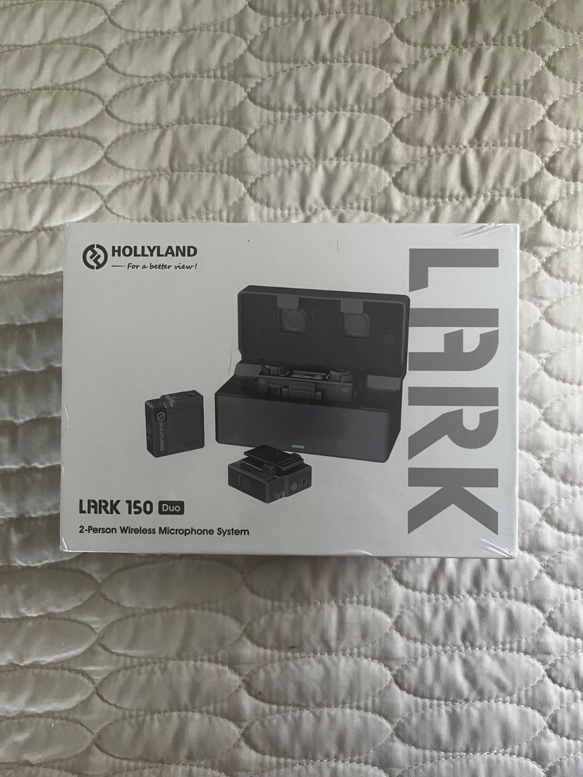 NIB: Hollyland Lark 150 Duo Wireless Microphone System