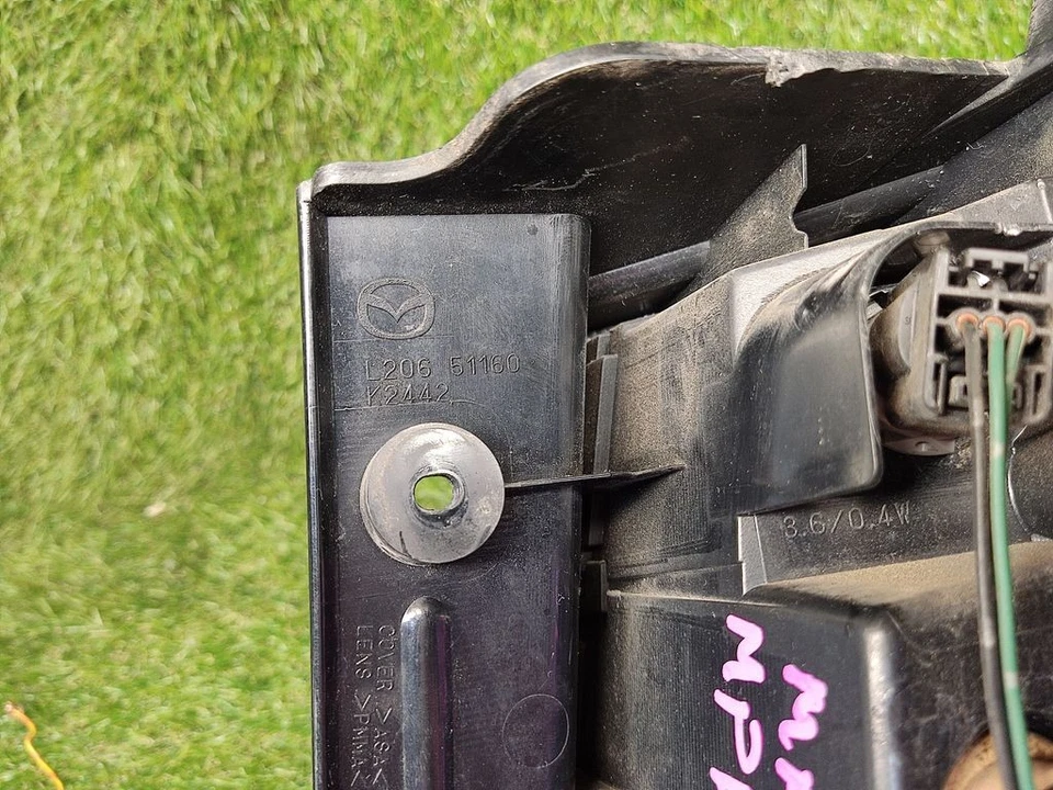 Mazda MPV 2007 Left Tail Light Rear Lamp L20651160 DTR64533 - Image 3 of 4