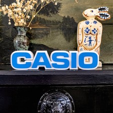 Casio Watches - Logo 3D Printed Display FREE UK POSTAGE 