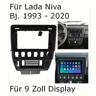 Lada Niva (2121/2131) Armaturenbrett MITTELKONSOLE für 9-Zoll-Display Navi Radio