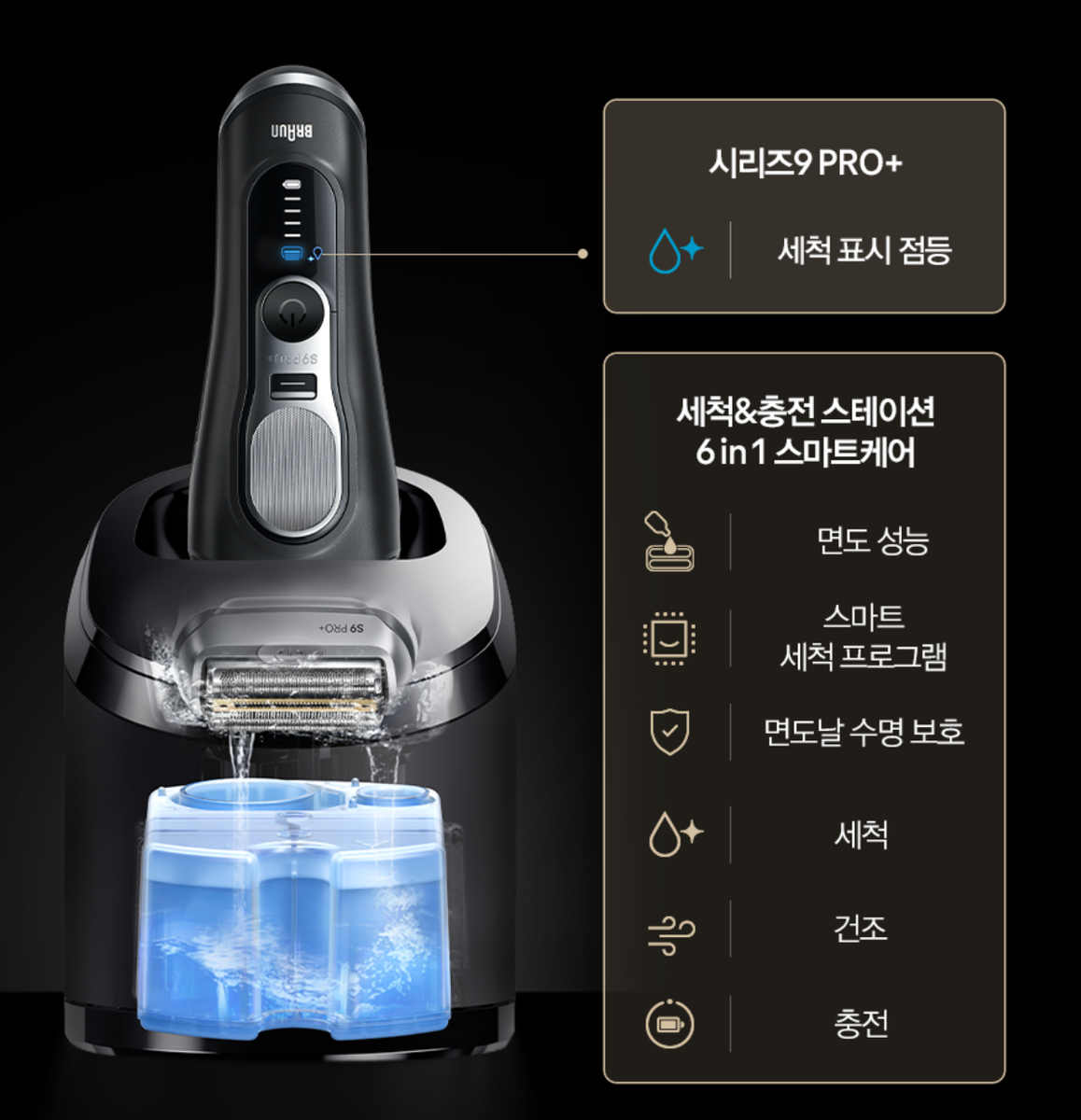 Buy Braun Series 9 Pro Plus 9667cc Electric Shaver Ultra Thin