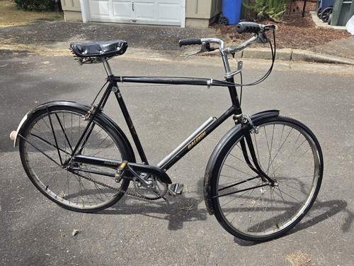 Vintage RARE all Original 1972 RALEIGH SPORTS 3-SPEED ROAD CRUISER BIKE