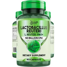 Lactobacillus Reuteri Capsules – 50 Billion CFU Probiotic - 90 Count