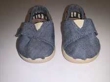 Tiny TOMS Baby Infant Slip-Ons Size T2 "One for One" Pattern- H