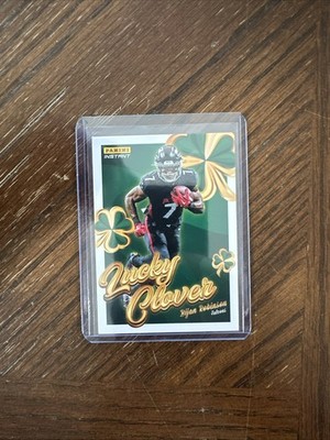 2025 Panini Instant Lucky Clover Bijan Robinson #7 Atlanta Falcons