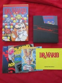Dr. Mario (Nintendo NES, 1990) CIB Complete w/ Inserts