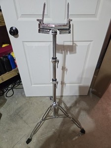 Vintage Tama Titan Touchlock Double Tom Stand 80's Black Label