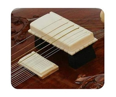 Sitar Bridge set for Main and Tarabh Sympathic Strings Handmade Camel Bone