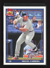 2016 Topps Archives #204 Miguel Cabrera Detroit Tigers Near Mint or Better