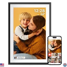 ApoloSign 10.1" WiFi Digital Picture Frame - 32GB, 1280x800 HD Touch Screen
