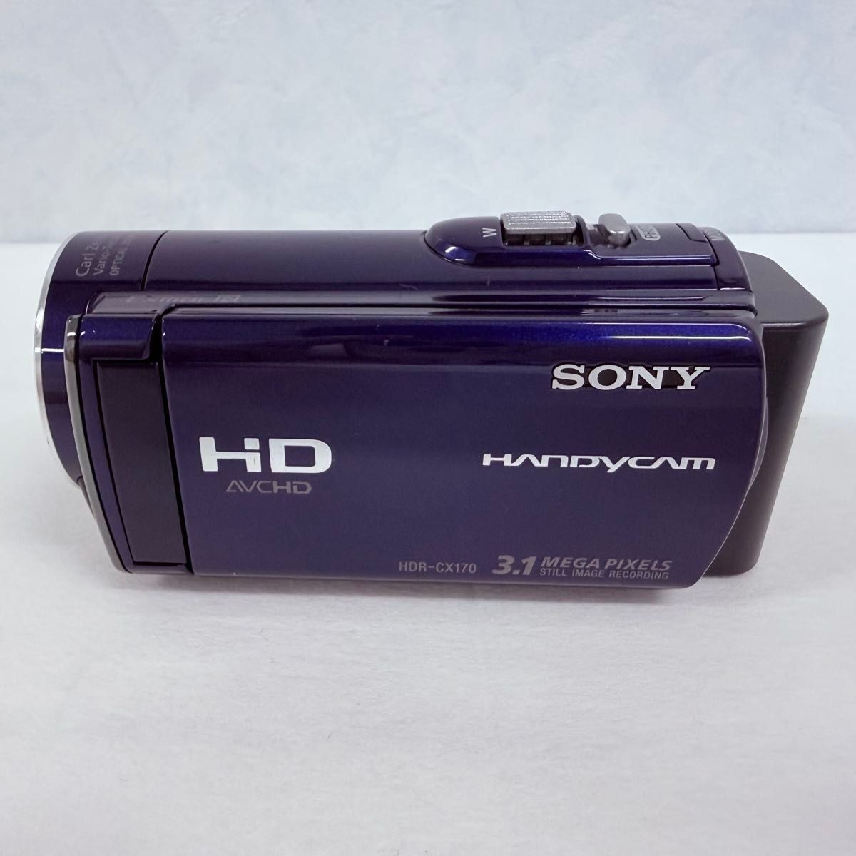 Sony Handycam HDR-CX170 Blue 32GB | Zeiss Lens | w/ Mini Tripod