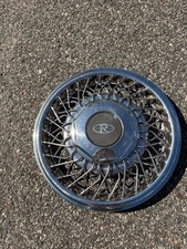 One Factory 1989 To 1993 Buick Riviera 15 Inch Locking Wire Spoke Hubcap Nice One Factory 1989 To 1993 Buick Riviera 15 Inch Locking Wire Spoke Hubcap Nice