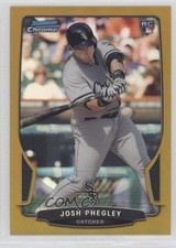 2013 Bowman Draft Chrome Gold Refractor 16/50 Josh Phegley #15 2r7