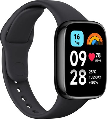 Xiaomi Redmi Watch 3 Active - Smartwatch - Bluetooth Anrufe - Schwarz Neu OVP