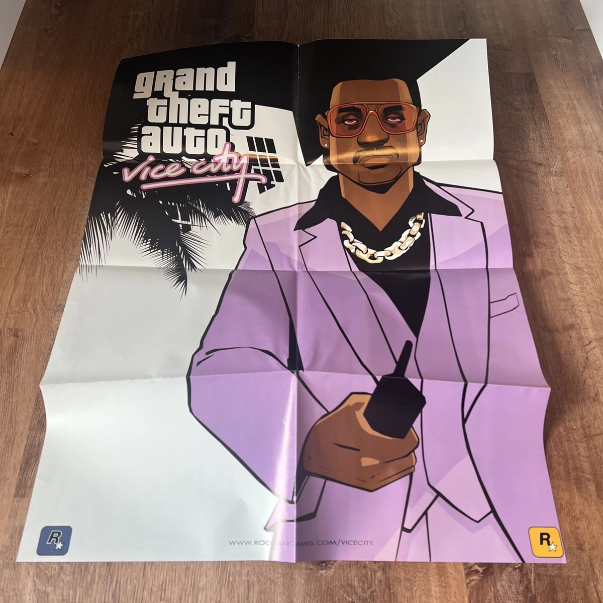 Grand Theft Auto Vice City Poster In Video Game Merchandise for