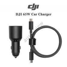 DJI 65W Car Charger USB C/PD/PPS, Fast Charge Batteries Remotes on the Go