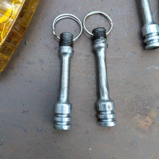 2 AK-47 Gas Piston Keychain Handmade Retro Art Ak47 Piston Kalashnikov Only 2 