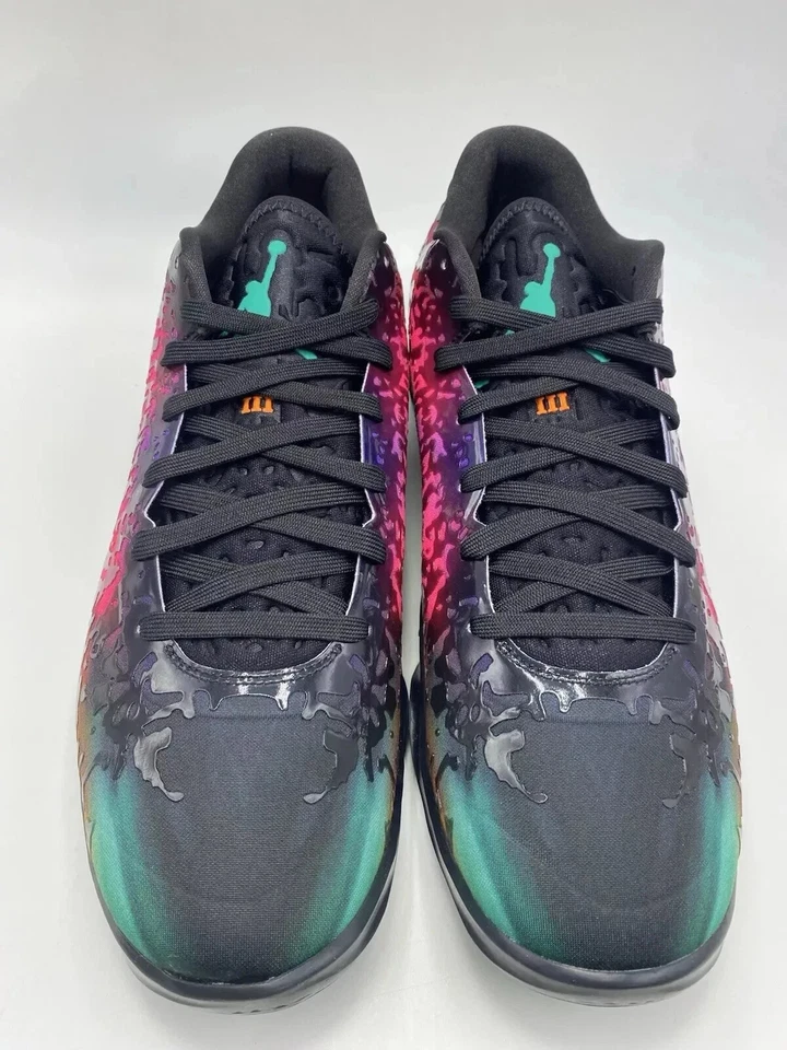 NEW NIKE Air Jordan Zion 3 "Sanctuary" Black-Clear Emerald-Cone HF3273-001 SZ 14 - Image 4 of 4