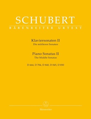 Schubert: Piano Sonatas - Volume 2 (The Middle Sonatas) By Schub