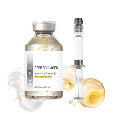 Deep Collagen Silk Peptide Lifting Ampoule 1.69 Fl Oz (Pack of 1)