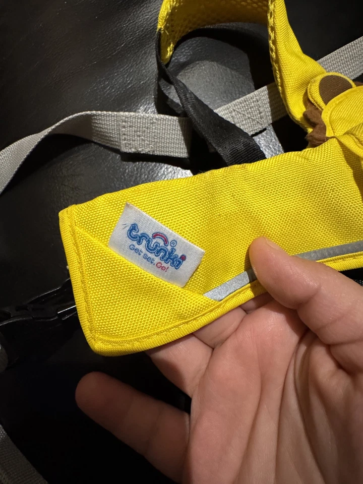 Trunki ToddlePak yellow Leeroy Lion Toddler Baby Walking Reins Safety Harness - Image 4 of 4
