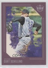 2020 Panini Diamond Kings Plum Frame Curt Schilling #78 0e4z