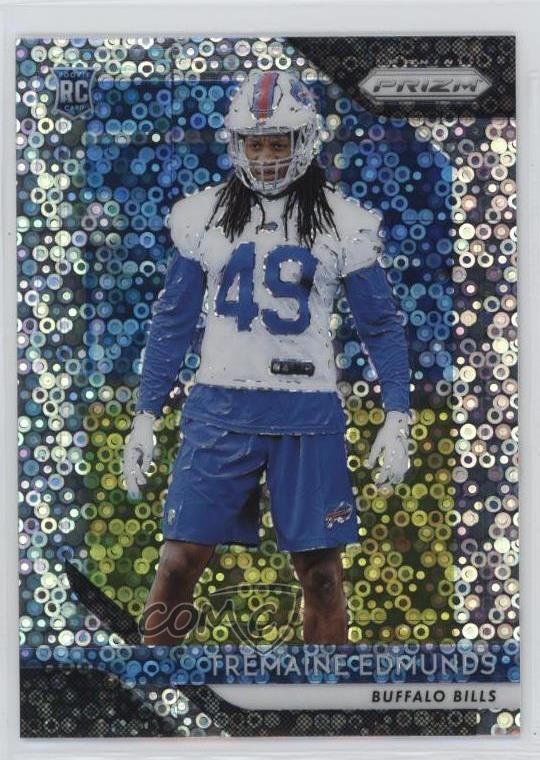 2018 Panini Prizm Rookie Disco Prizm Tremaine Edmunds #247 rp9