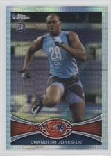 2012 Topps Chrome Prism Refractor 122/216 Chandler Jones #140 0k0