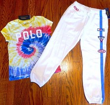 POLO RALPH LAUREN AUTHENTIC TODDLERS GIRLS BRAND NEW ORIGINAL 2Pc SET Sz 6X, NWT