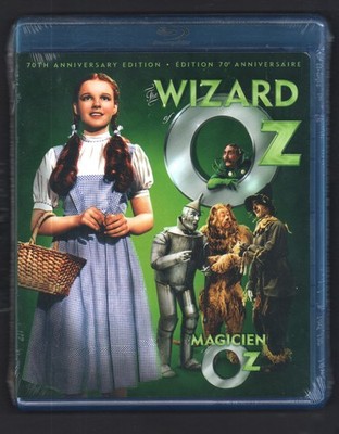 Blu-Ray Moive :  The Wizard Of Oz 70th Anniversary Edition New Sealed