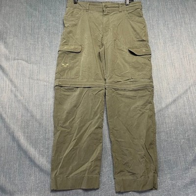 Boy Scouts of America Youth Switchback Pants Size 18 Olive Cargo Hiking Zip Off