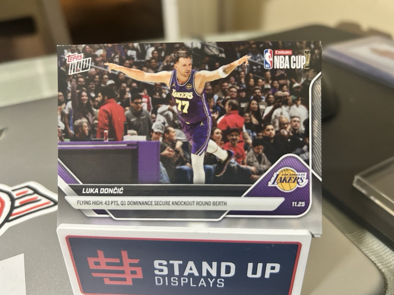 2025 Topps Now Luka Doncic #63 La Lakers